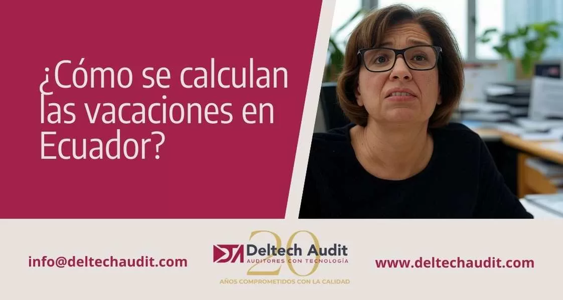 como se calculan las vacaciones