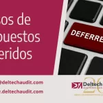 casos de impuestos diferidos x
