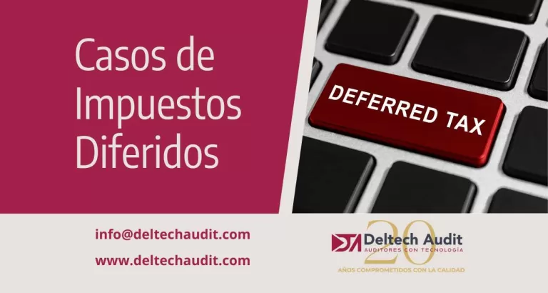 casos de impuestos diferidos x