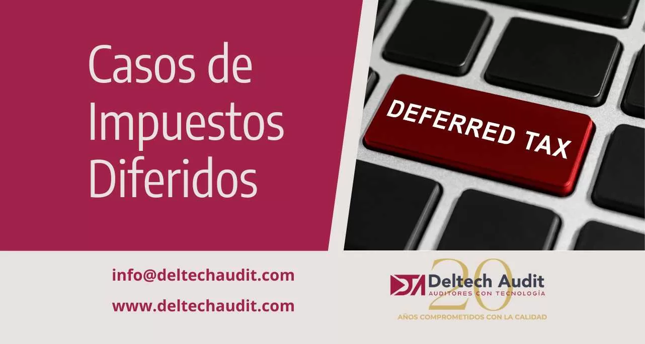 casos de impuestos diferidos