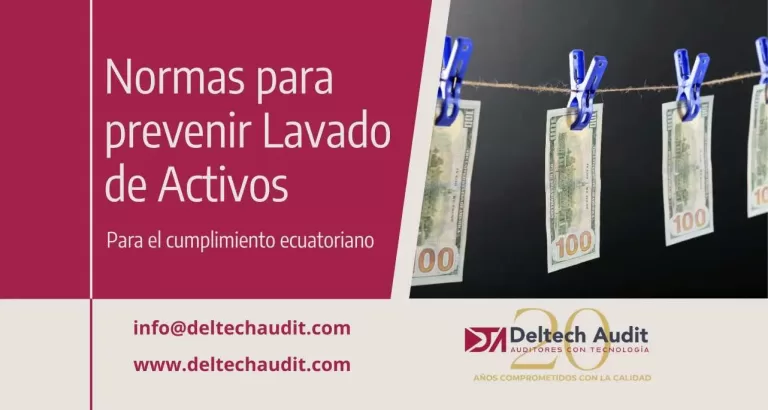 NORMAS PARA PREVENIR LAVADO DE ACTIVOS: AUDITORES EXTERNOS