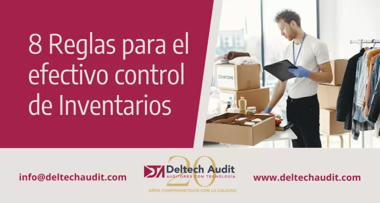 8 Reglas para el efectivo control de Inventarios