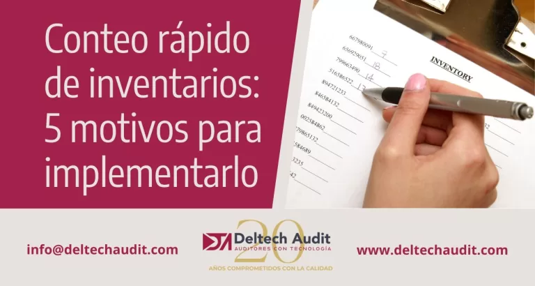 Conteo rápido de inventarios: 5 motivos para implementarlo