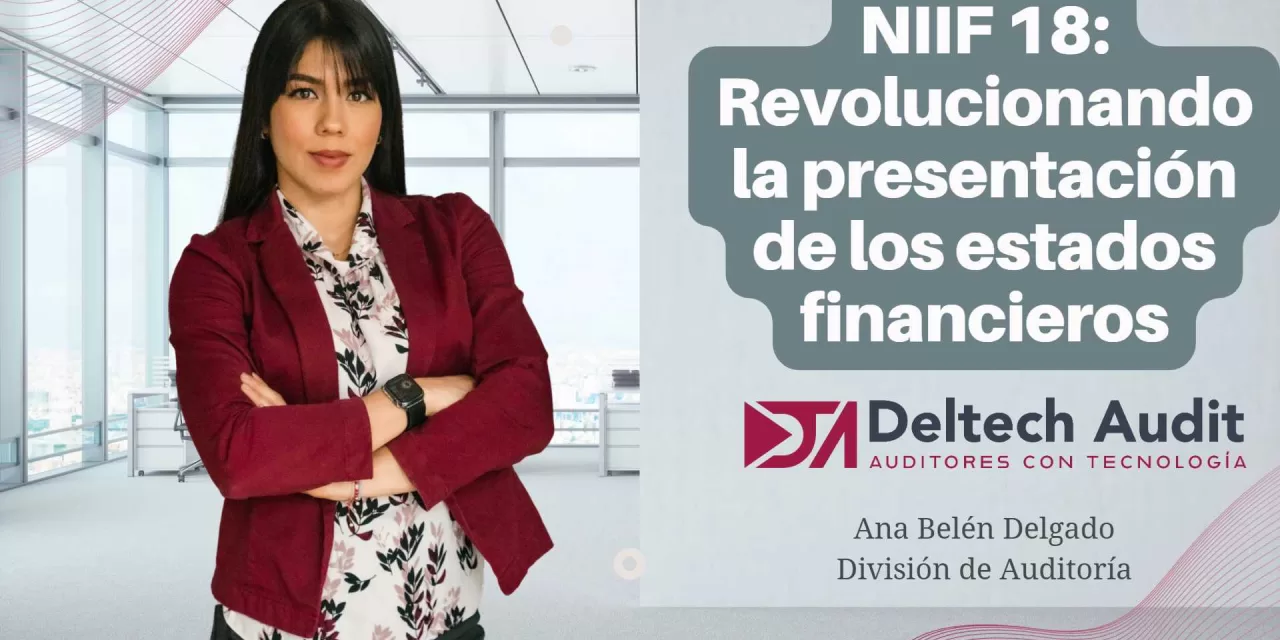 implementación de la NIIF 18
