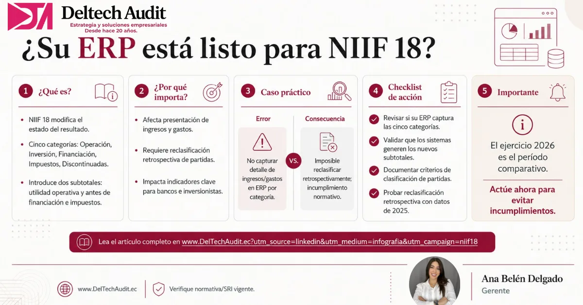 NIIF 18 ESTA LISTO SU ERP NIIF 18 ESTA LISTO SU ERP