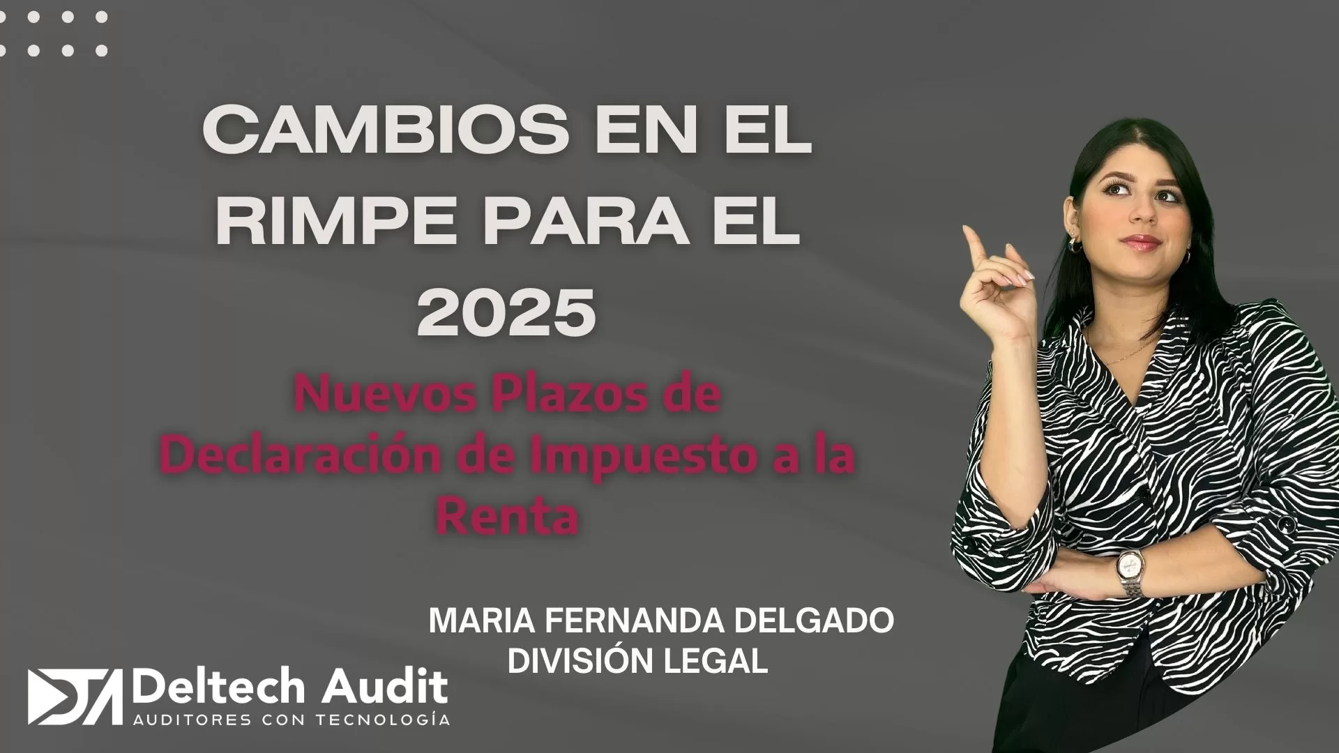 Cambios en el RIMPE