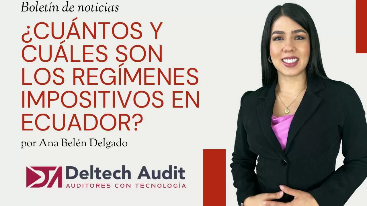 regímenes impositivos en Ecuador