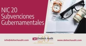 NIC 20 Subvenciones Gubernamentales