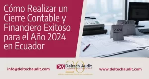 Cómo Realizar un Cierre Contable y Financiero Exitoso para el Año 2024 en Ecuador