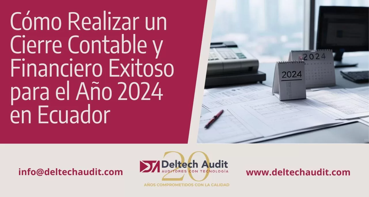 Cómo Realizar un Cierre Contable y Financiero Exitoso para el Año 2024 en Ecuador