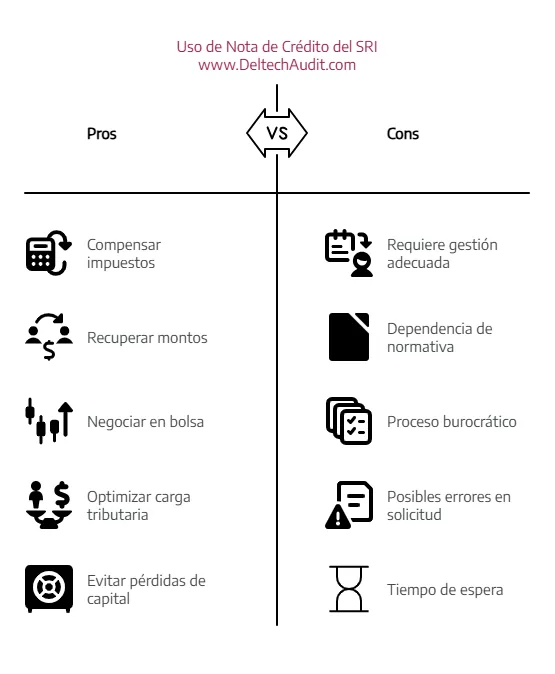 notas de crédito