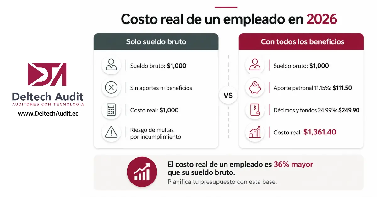 COSTO REAL DE EMPLEADO 2026 COSTO REAL DE EMPLEADO 2026