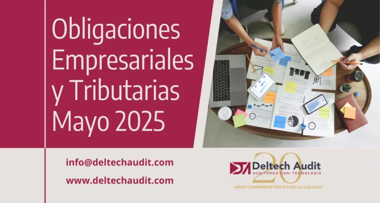 Obligaciones Empresariales y Tributarias Mayo 2025