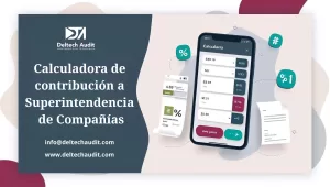 Calculadora de contribución a Superintendencia de Compañías