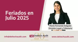 Feriados en julio x