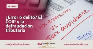 El COIP y la defraudacion tributaria x