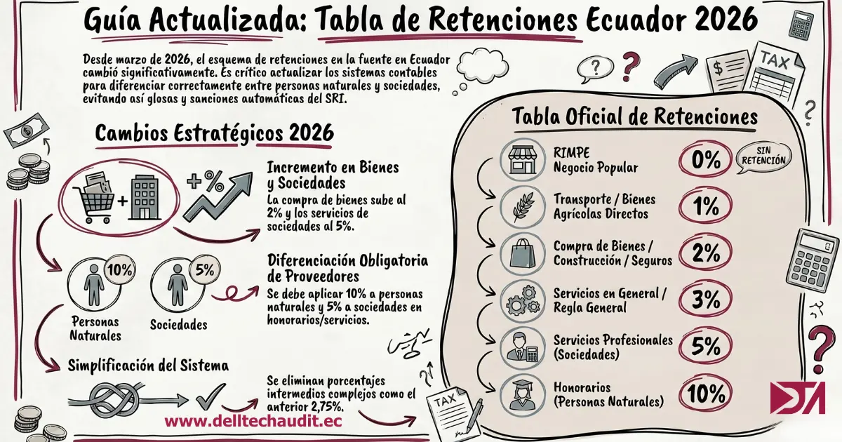 Tabla de retenciones 2026 Tabla de retenciones 2026