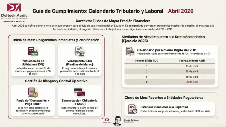 calendario triburario abril x