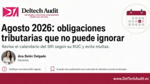 obligaciones tributarias agosto x